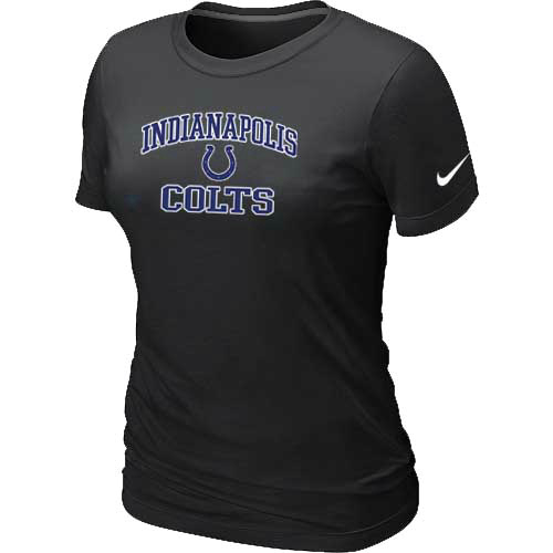 Nike Indianapolis Colts Women's Heart & Soul NFL T-Shirt - Black